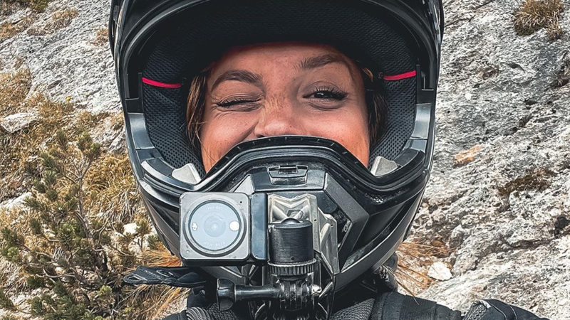 Bianca M is an adventure rider, traveller and content creator from Italy.