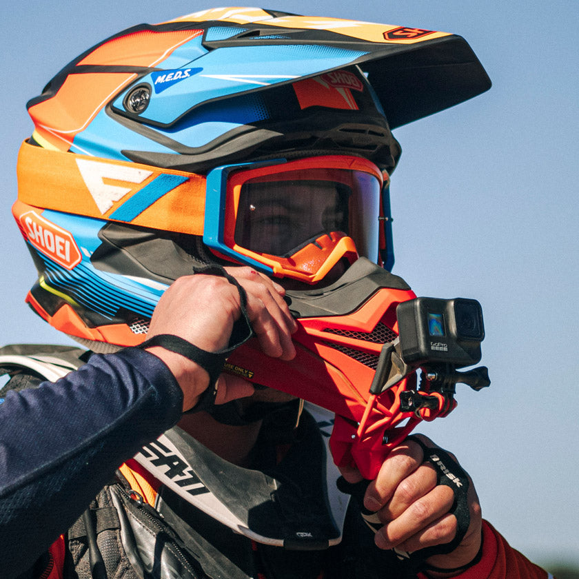 Dango Design Motorcycle Helmet Gripper Mount for Action Cameras