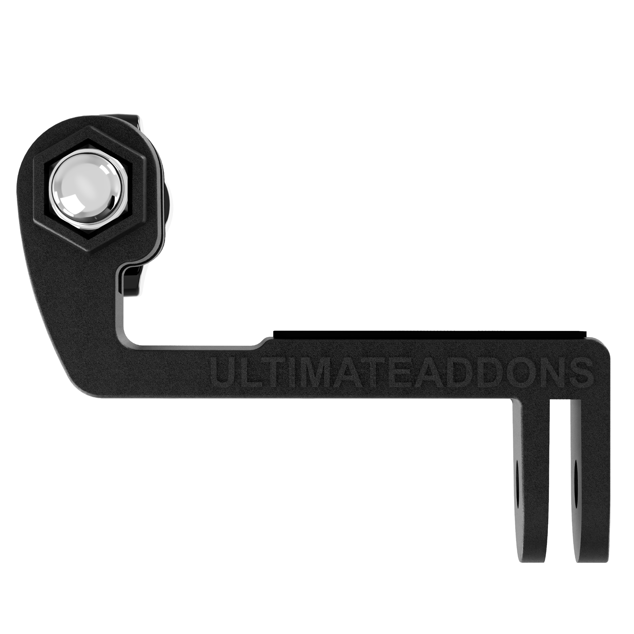 Side view of the Dango L Bracket action camera mount